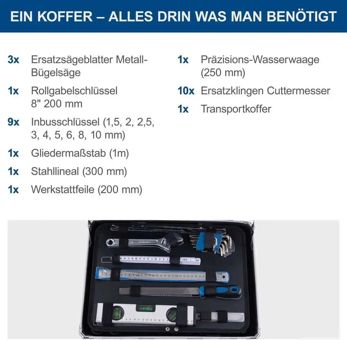 Набор домашнего мастера Scheppach TB200 5909330900 (141 предмет) – фото товара