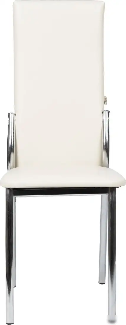 Стул ВВР Оскар (ваниль/хром, экокожа)