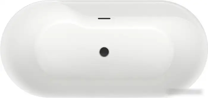 Ванна Wellsee Vanille Joie 179,5x84,5 236501003 (отдельностоящая ванна белый глянец, экран, ножки, сифон-автомат матовый черный) - фото товара