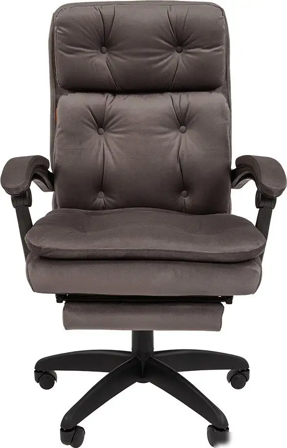 Офисное кресло CHAIRMAN Home 442 (ткань, Т-55 серый) – фото товара