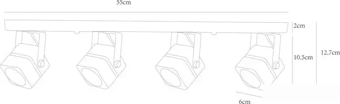 Спот Arte Lamp Misam A1315PL-4BK – фото товара