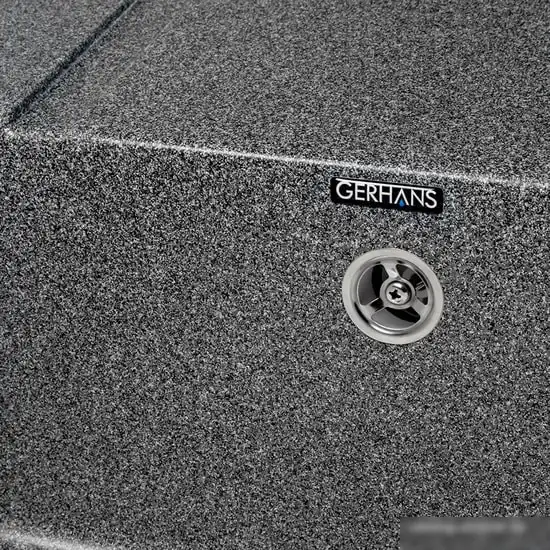 Кухонная мойка Gerhans B27 (графит) - фото товара