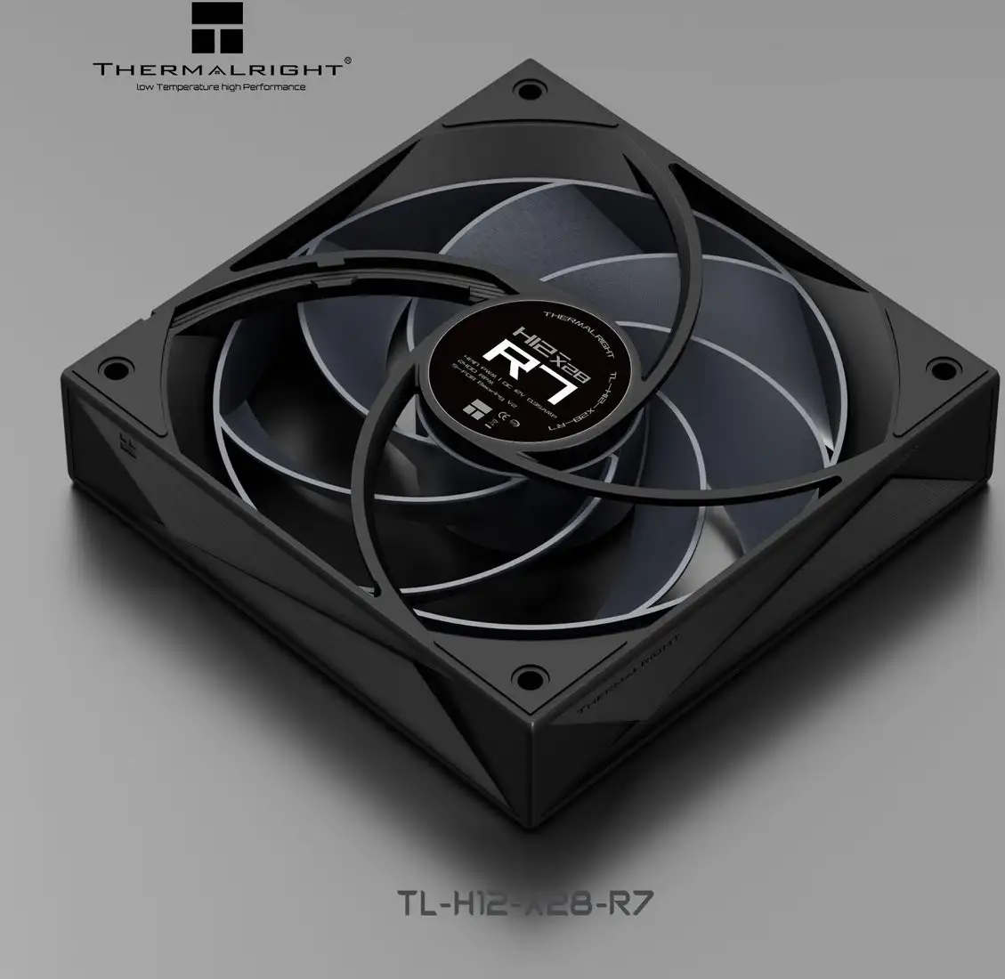 Вентилятор для корпуса Thermalright TL-H12-X28-R7 (черный) – фото товара