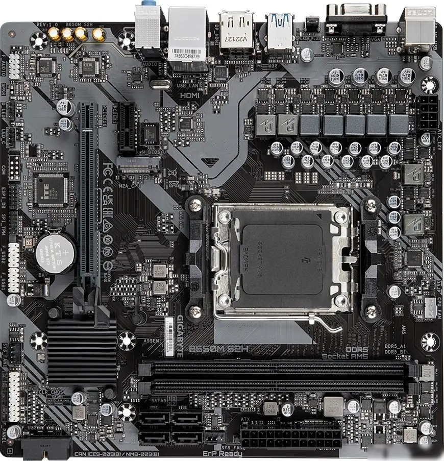 Материнская плата Gigabyte B650M S2H (rev. 1.2) – фото товара