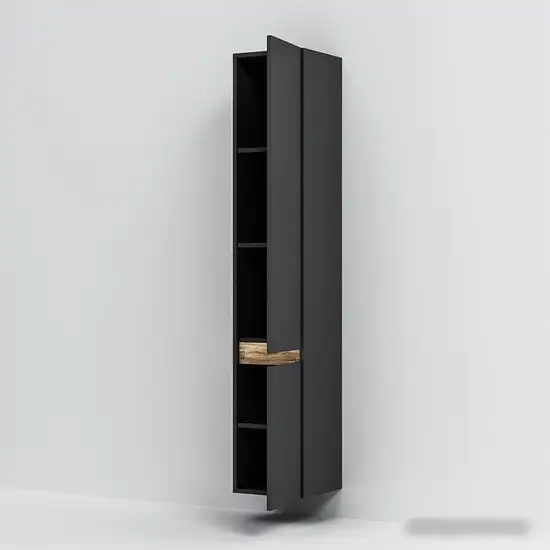 AM.PM Шкаф-пенал X-Joy M85ACHR0306BM (черный матовый) – фото товара