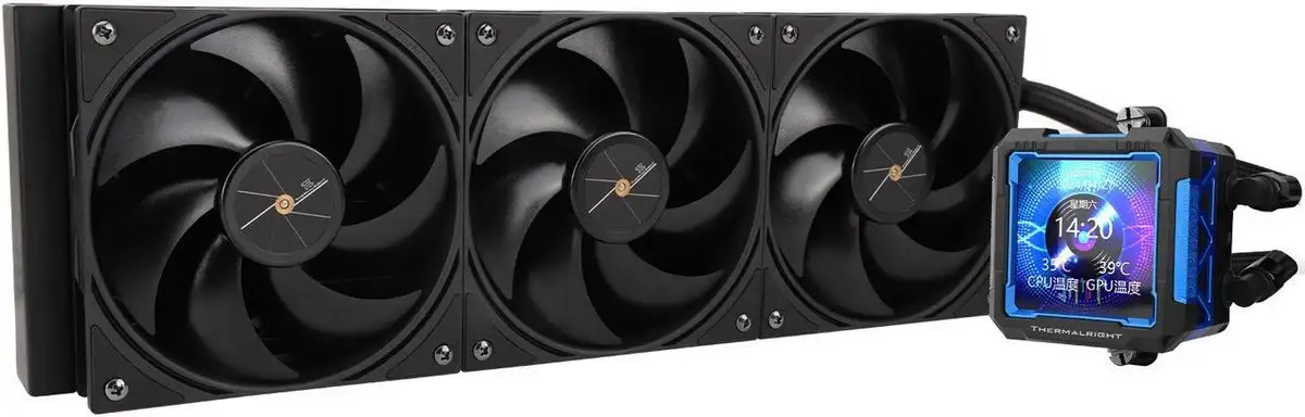 Система жидкостного охлаждения для процессора Thermalright Frozen Warframe Pro 360 (черный) – фото товара