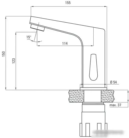 Смеситель Deante BCH 029V - фото товара