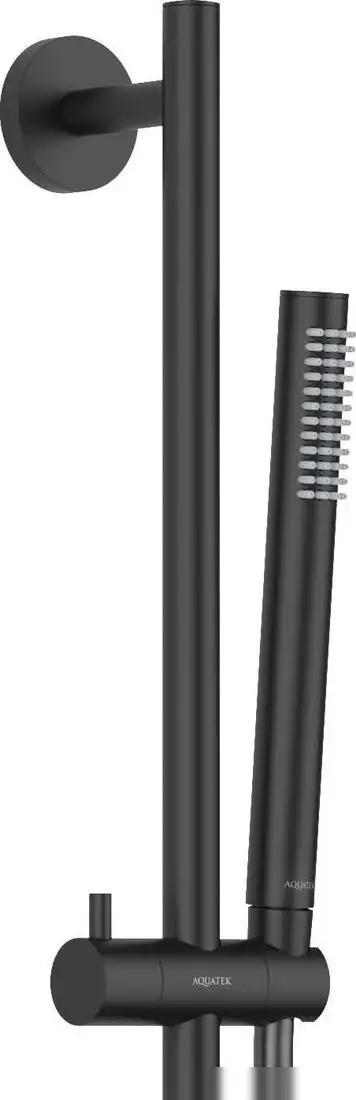 Душевой гарнитур Aquatek Европа AQ2012MB (черный матовый) - фото товара