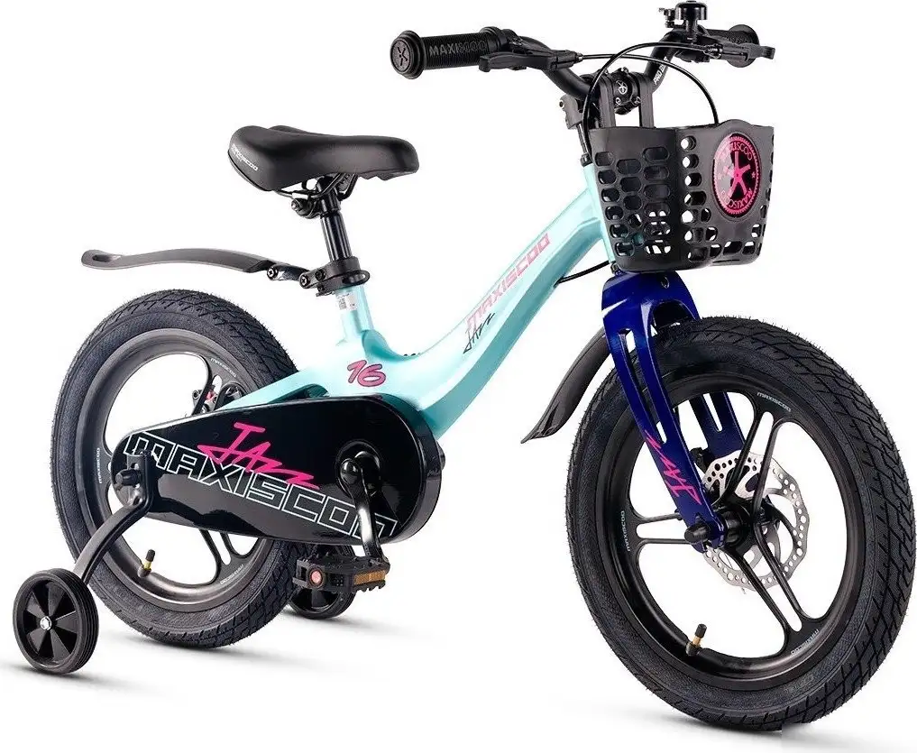 Детский велосипед Maxiscoo Jazz Pro 16 2025 MSC-J1644P (мятный, разобранный) – фото товара