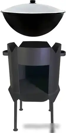 Печь под казан Chugun Invest Усиленная 3мм (12л) – фото товара