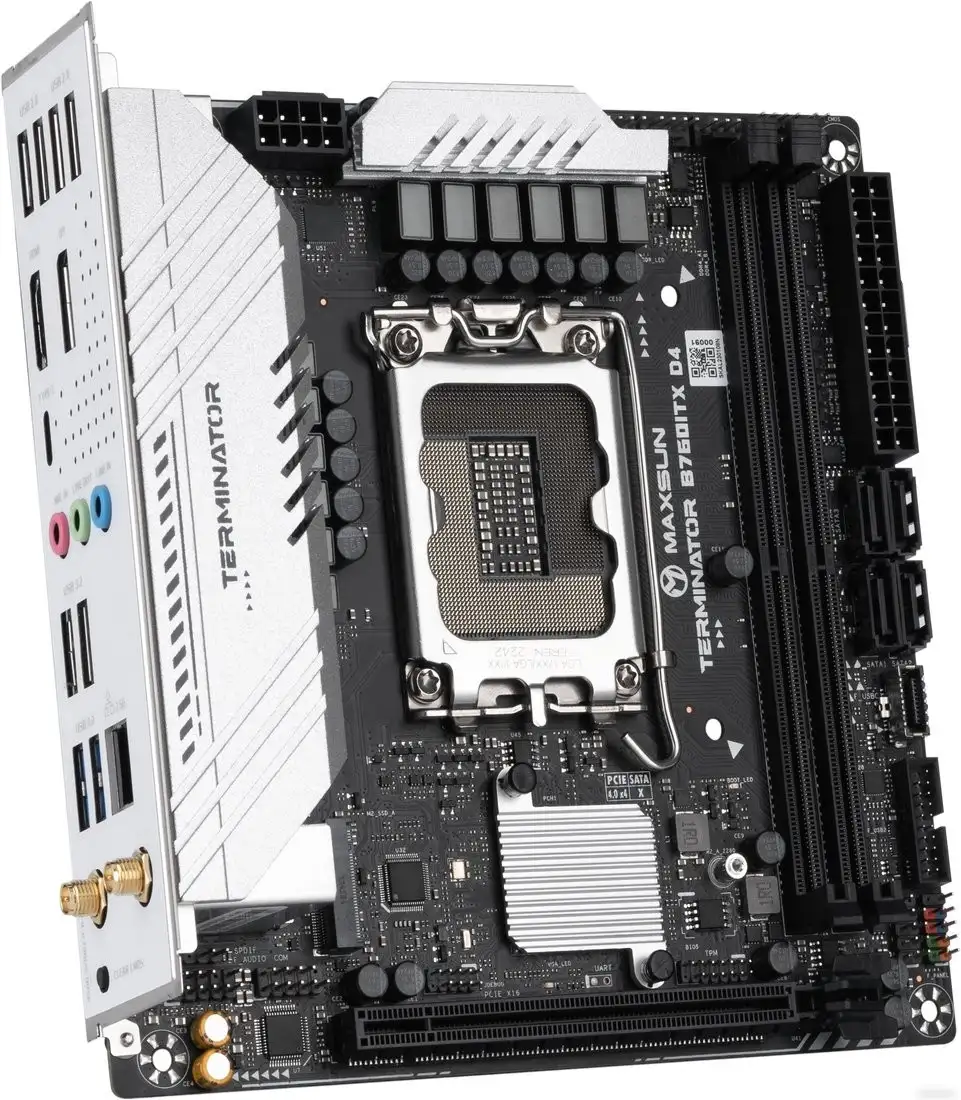 Материнская плата Maxsun Terminator B760ITX D4 WIFI – фото товара