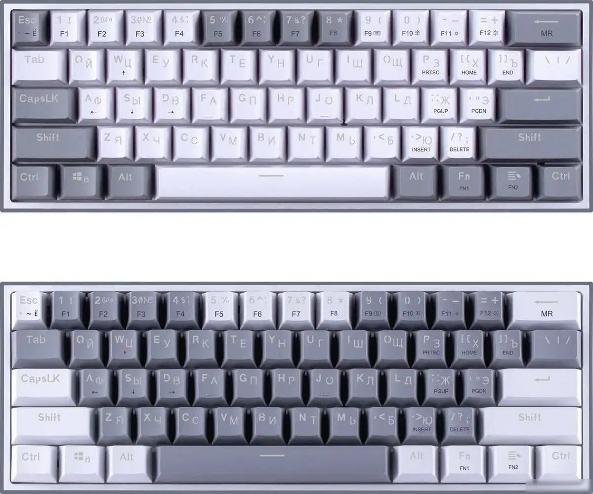 Redragon Fizz (Redragon Melt-Gold, серый/белый) – фото товара