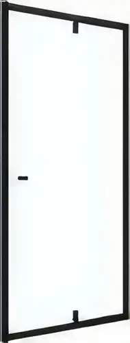 Душевая дверь RGW PA-02-B 130 (черный/прозрачное стекло) - изображение в каталоге