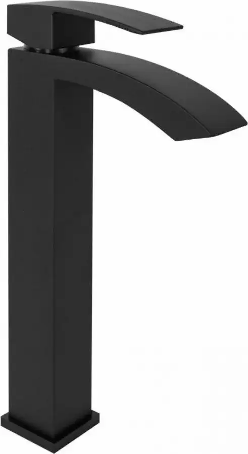 Смеситель Hansberge H2077 (черный матовый) - фото товара
