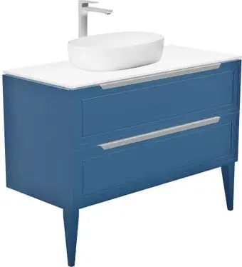 ЗОВ Тумба под умывальник Севилья 120 MS1200RAL5019-KP13W (белый) – изображение в каталоге