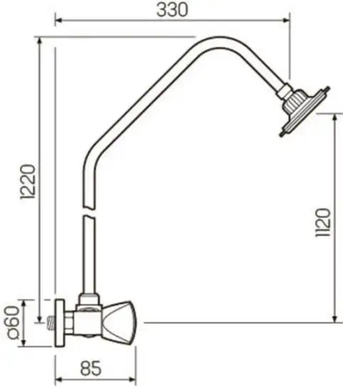 Душевая система РМС SL80-003-9 - фото товара