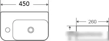 Умывальник WeltWasser Aisbach 5117 - фото товара