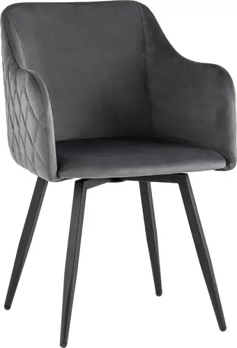 Стул Stool Group Ника MC66-5F KD HLR-21 (велюр серый) – изображение в каталоге