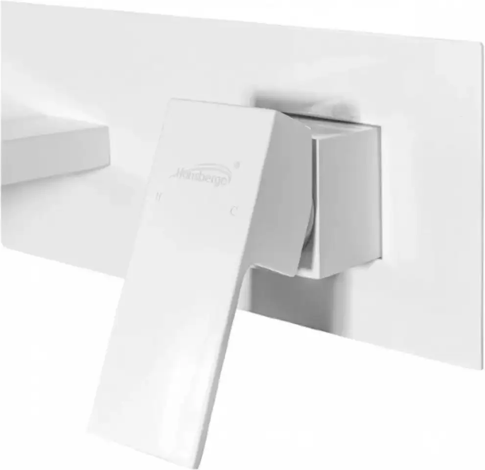 Смеситель Hansberge H688 (белый) глянец - фото товара