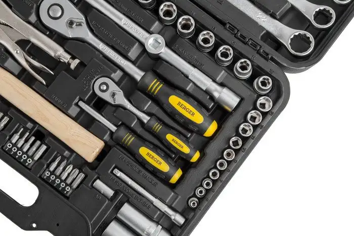 Универсальный набор инструментов Berger BG078-1214 (78 предметов) – фото товара