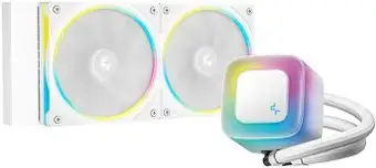 Система жидкостного охлаждения для процессора DeepCool LE240 PRO WH R-LE240PRO-WHAMMC-G-1 – изображение в каталоге