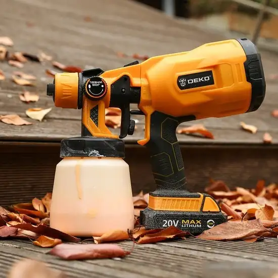 Краскораспылитель Deko DKSG20K2 (с 1-им АКБ) – фото товара