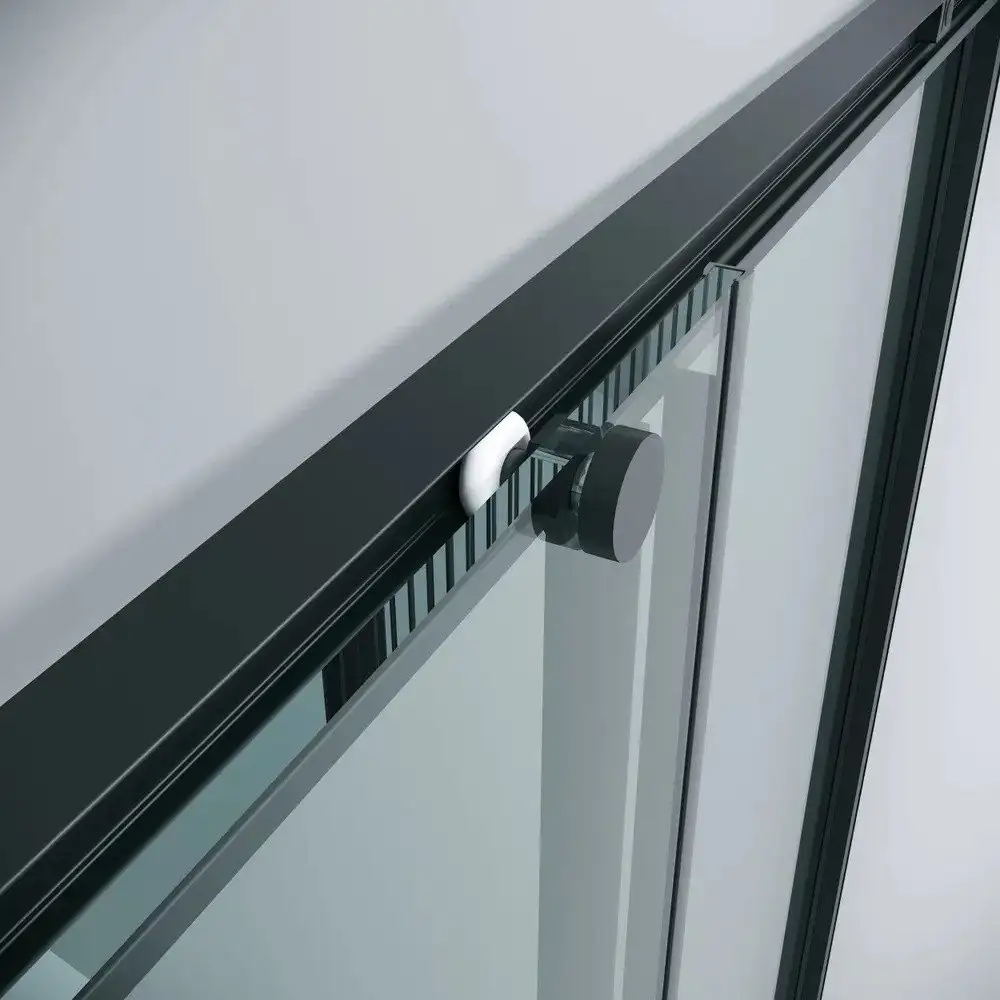 Душевой уголок Grossman Galaxy 120x80x195 300.K33.01.1280.21.00 (черный матовый/прозрачное стекло) - фото товара