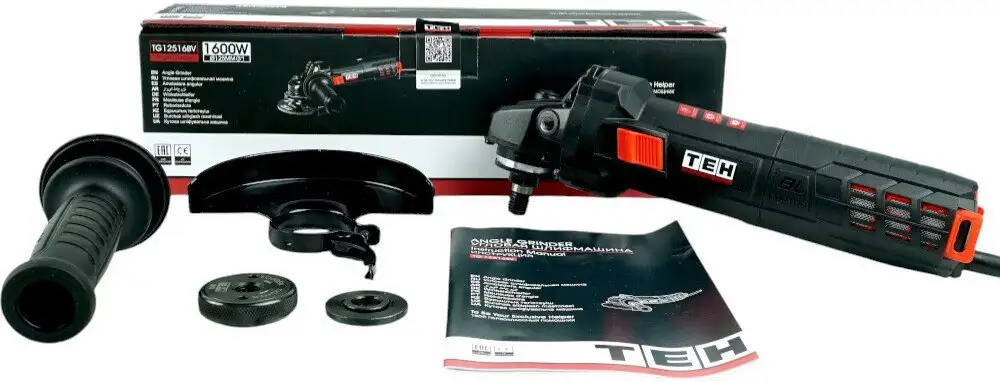 Угловая шлифмашина TEH TG12516BV – фото товара