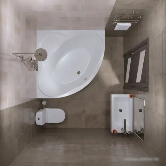 Ванна Triton Грация 140x140 (с каркасом) - фото товара