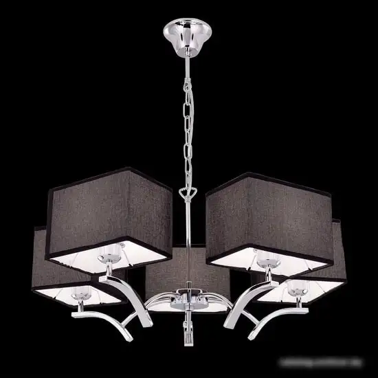 Люстра Citilux Эвора Квадро CL460252 (хром/черный) – фото товара
