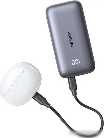 Внешний аккумулятор Ugreen PB502 10000mAh (серый) – фото товара