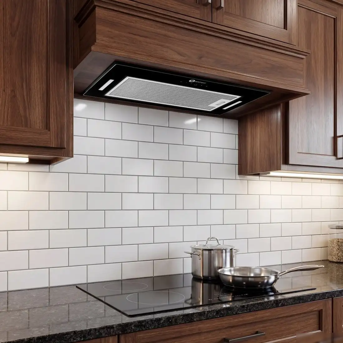 Кухонная вытяжка Schtoff Rost 50 Black - фото товара