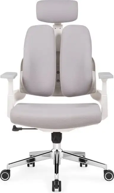 Офисное кресло Woodville Hiba (серый/хром) – фото товара