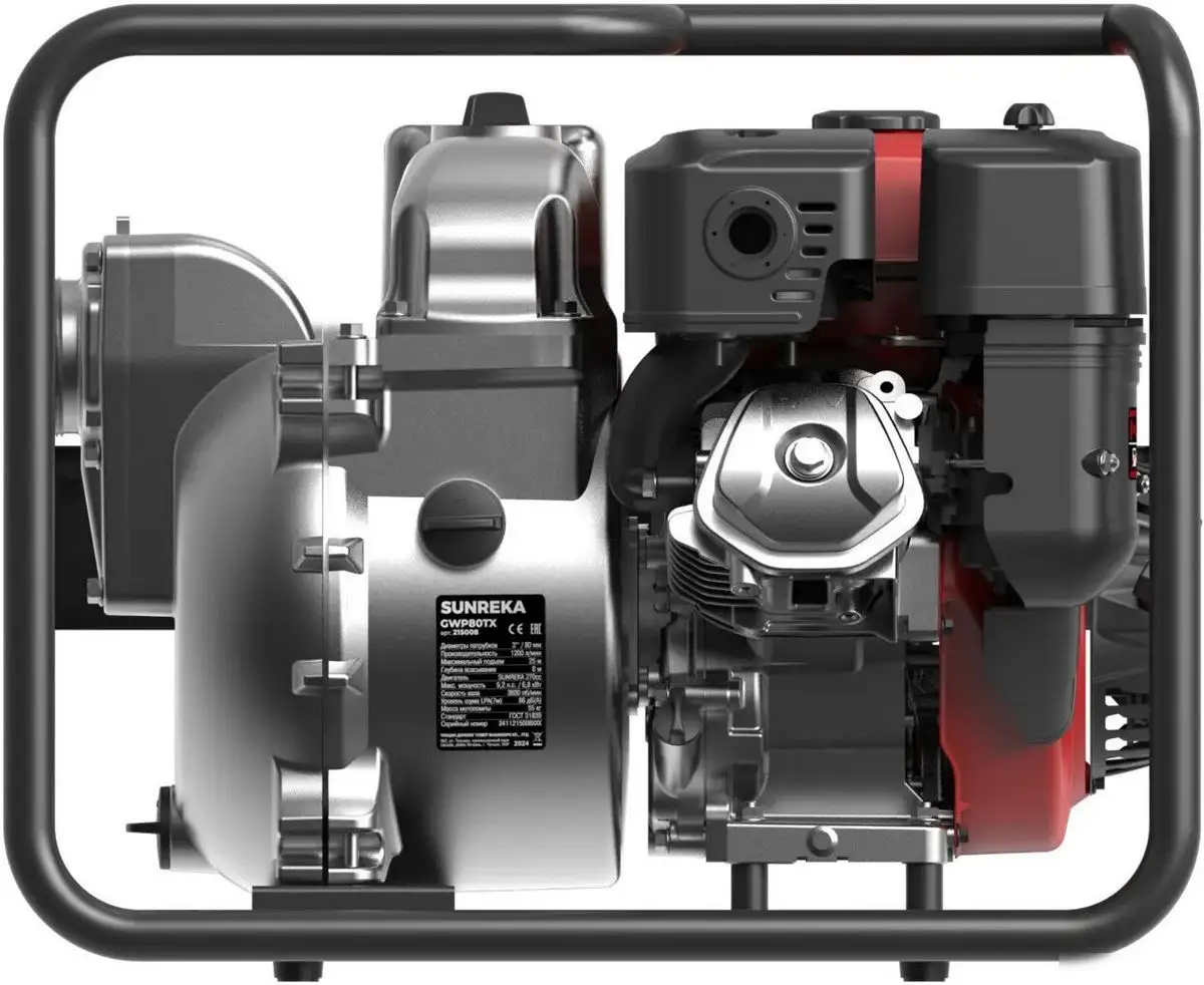 Мотопомпа SUNREKA GWP80TX - фото товара