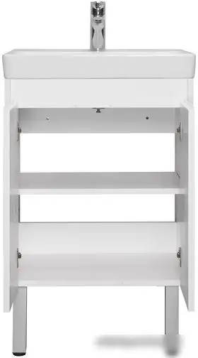 Акватон Тумба под умывальник Сканди Doors 55 1A278801SD010 (белый) – фото товара