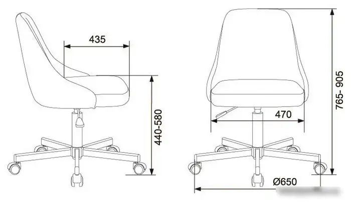 Кресло Бюрократ CH-340M (бордовый) – фото товара