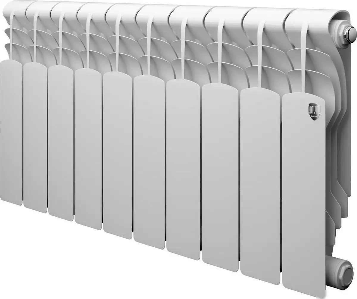 Биметаллический радиатор Royal Thermo PianoForte 500 Черный VR80 - 4 секций - фото товара