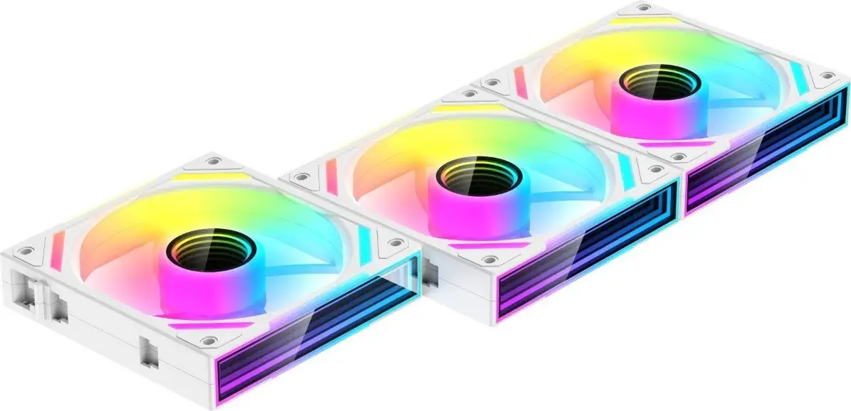 Комплект вентиляторов для корпуса XASTRA FS120W ARGB Reverse 3шт – фото товара