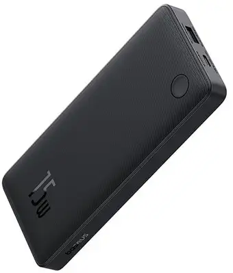 Внешний аккумулятор Baseus Airpow Lite Power Bank 15W 10000mAh P10067500123-00 (черный) – изображение в каталоге