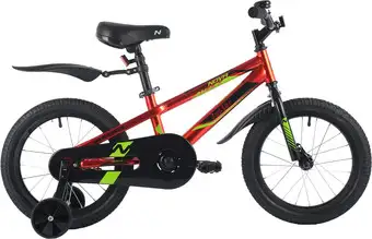 Детский велосипед Novatrack Juster 16 2023 165JUSTER.RD23 (красный) – изображение в каталоге