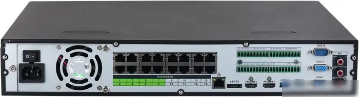 Сетевой видеорегистратор Dahua DHI-NVR5416-16P-EI – фото товара