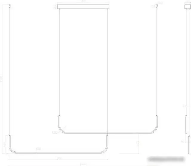 Подвесная люстра Arte Lamp Dubhe A2917SP-33BK – фото товара