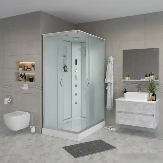 Душевой уголок Niagara NG-43285-14QF 120x80x215 (матовое стекло) - фото товара