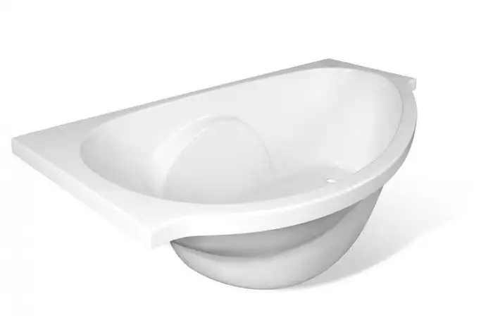 Ванна Эстет Gracia 170x94 Silk ФР-00014529 (левый) - фото товара