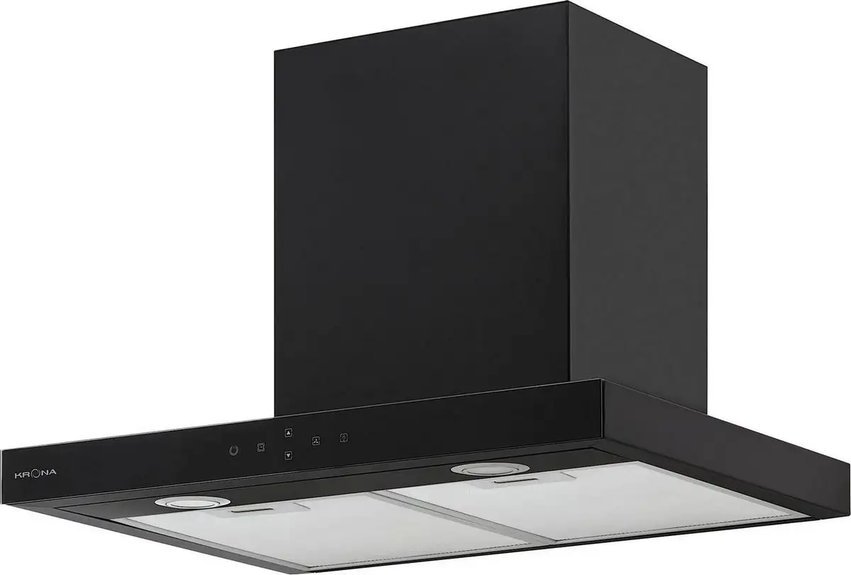 Кухонная вытяжка Krona Onyx 600 Glass S (черный) - подробное фото Кухонная вытяжка Krona Onyx 600 Glass S (черный) - фото товара