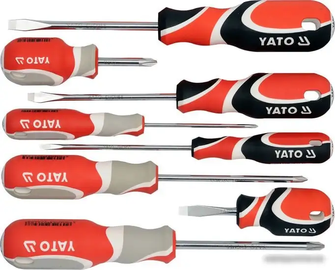 Набор отверток Yato YT-2670 (8 предметов) – фото товара