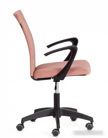 Офисное кресло TetChair Spark флок (розовый) – фото товара