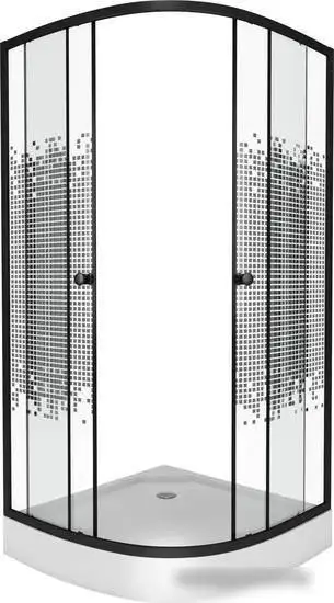 Душевой уголок Niagara NG-003-14BLACK 80x80x195 - фото товара