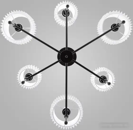 Подвесная люстра Евросвет 60162/6 черный – фото товара