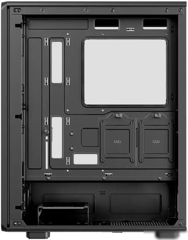 Корпус 1stPlayer WA7 WA7-BK-3FA7-14-1FA7 (черный) – фото товара